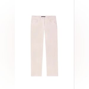 Baby Pink Straight Leg Jeans